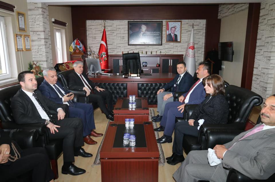 Ak Parti’den il Müdürü İlmeç’e hayırlı olsun ziyareti