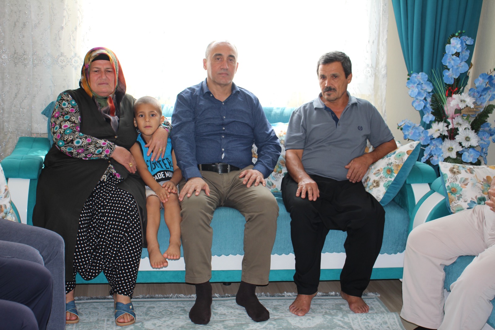 Düziçi Kaymakamından şehit ailelerine ziyaret