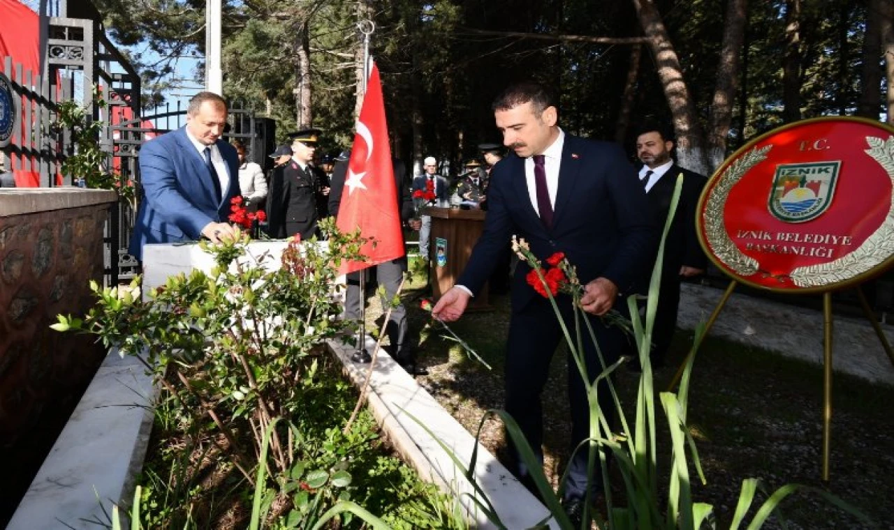 Bursa İznik’te Çanakkale şehitleri aynı ruhla anıldı