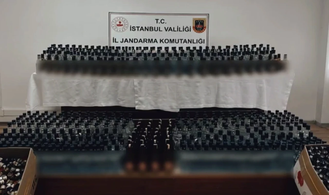 Binlerce litre sahte alkole İçişleri’nden ’Çengel’!