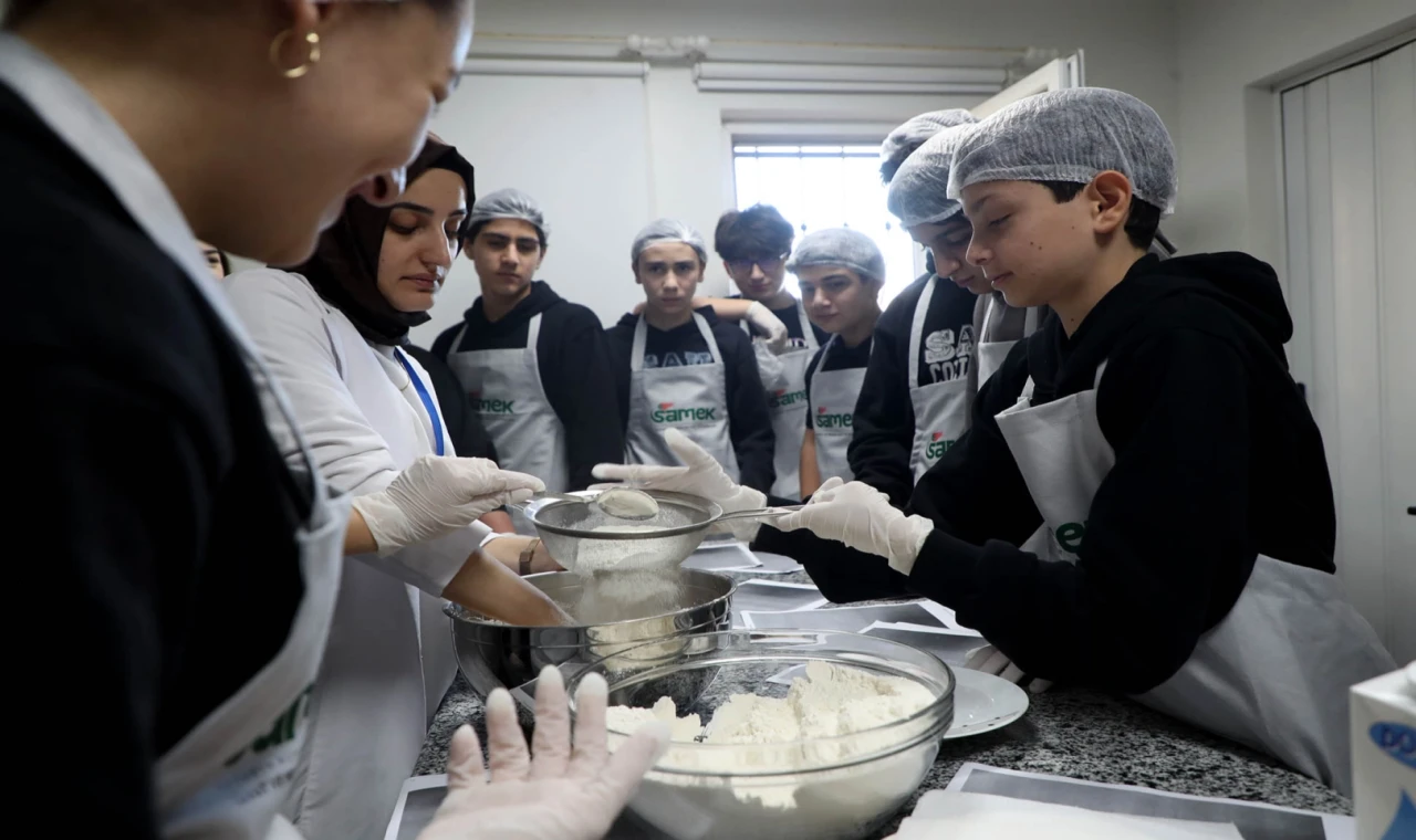 Gastronomide ilk adımı SAMEK’te attılar