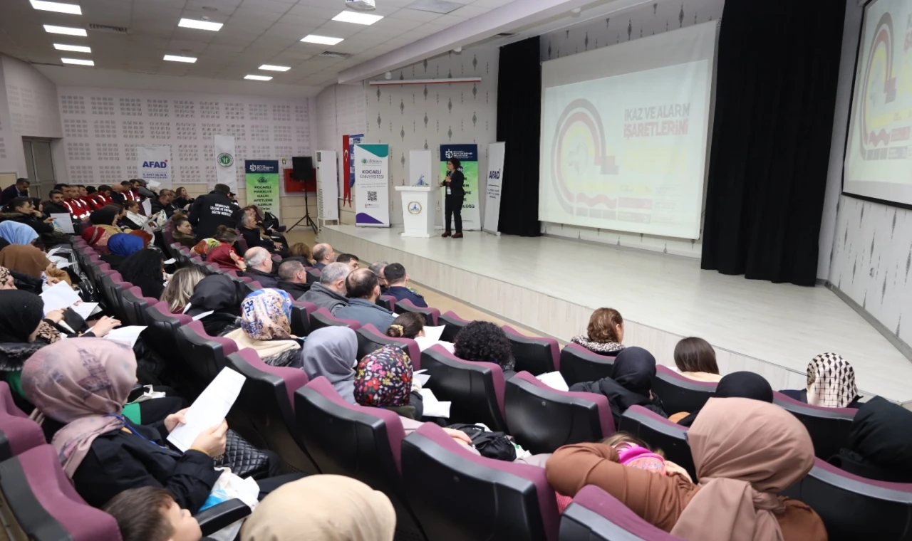 Kocaeli’den afetlere hazırlık eğitimi