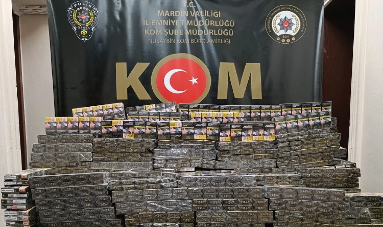 Mardin Emniyeti’nden kaçakçılara büyük darbe
