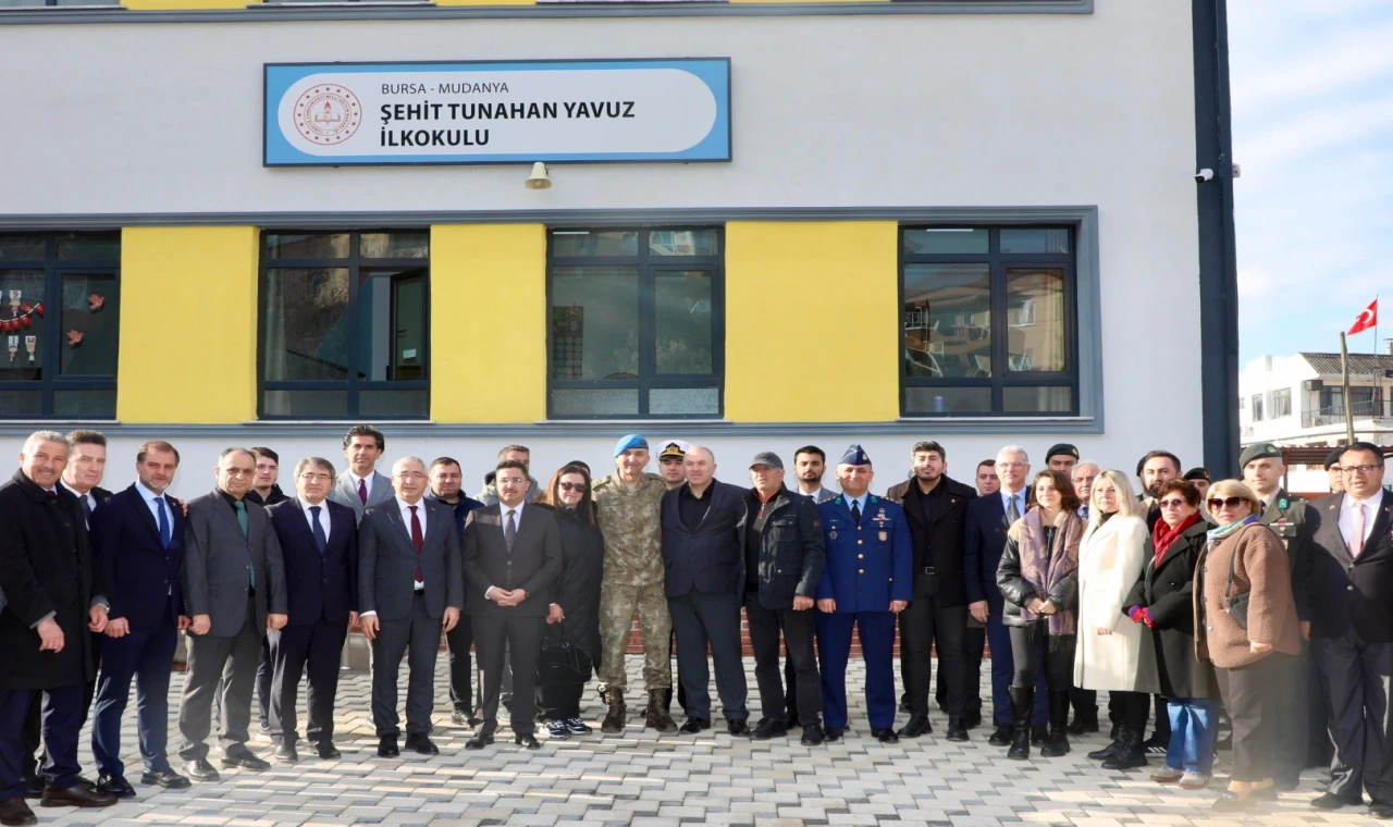 Mudanyalı şehit Tunahan Yavuz’a çifte vefa