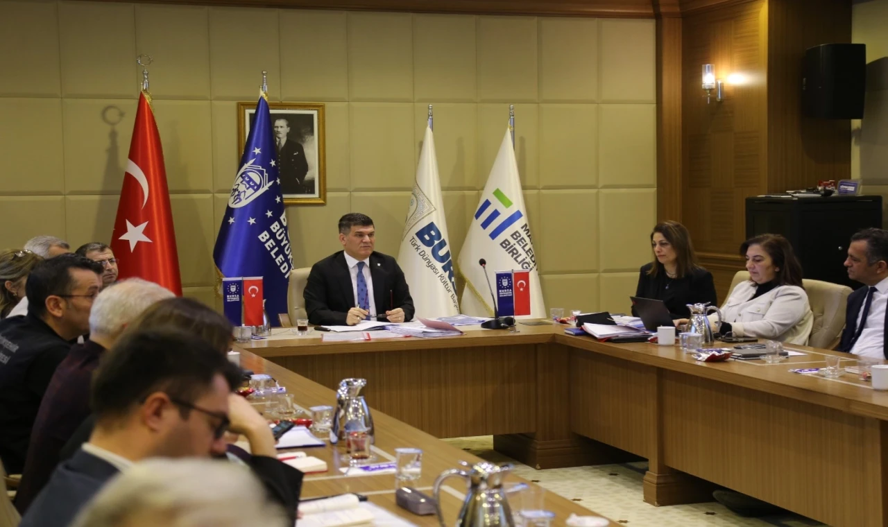 Bursa Büyükşehir üst yönetimi 2024’ü değerlendirdi