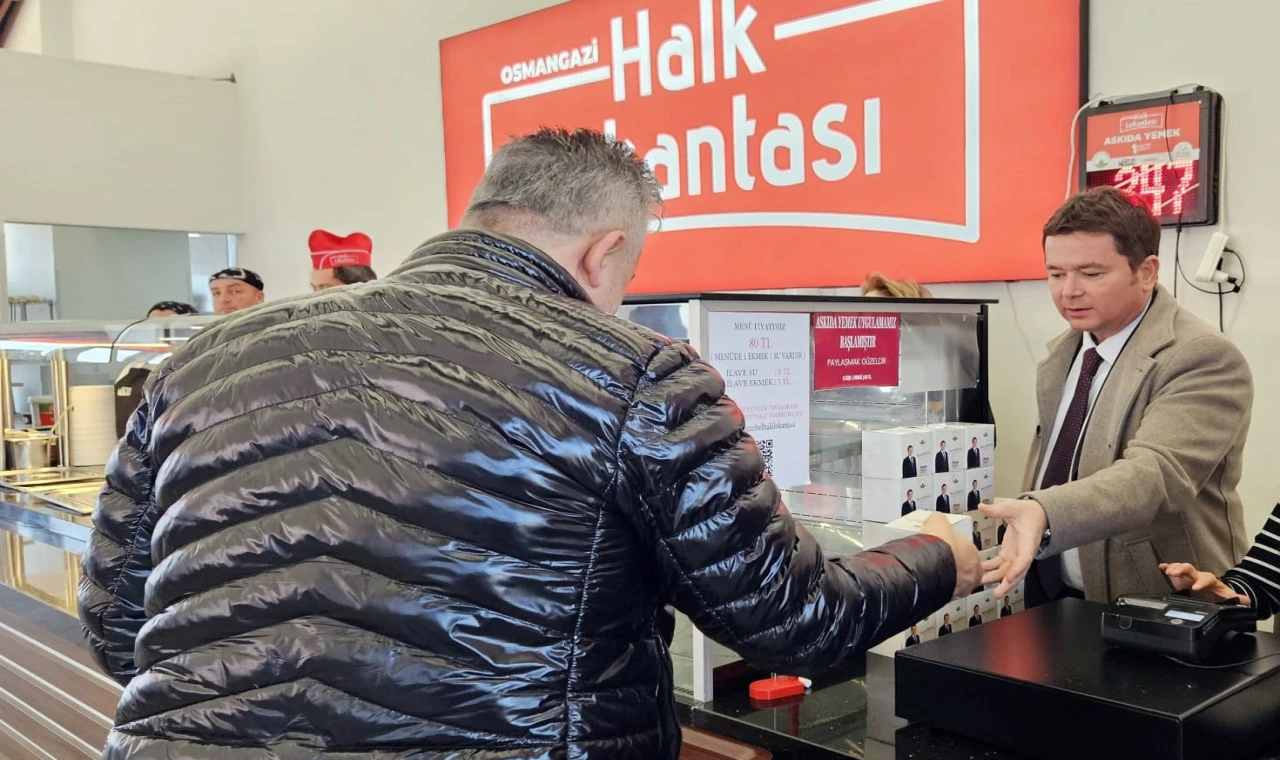 Bursa Osmangazi’de kandil simitleri Başkan Aydın’dan