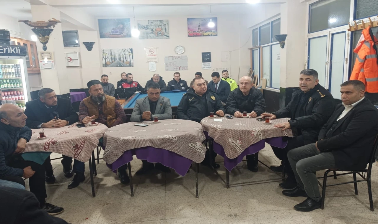 Edirne Keşan’da güvenlik ’Yenimescit Mahallesi’nde konuşuldu