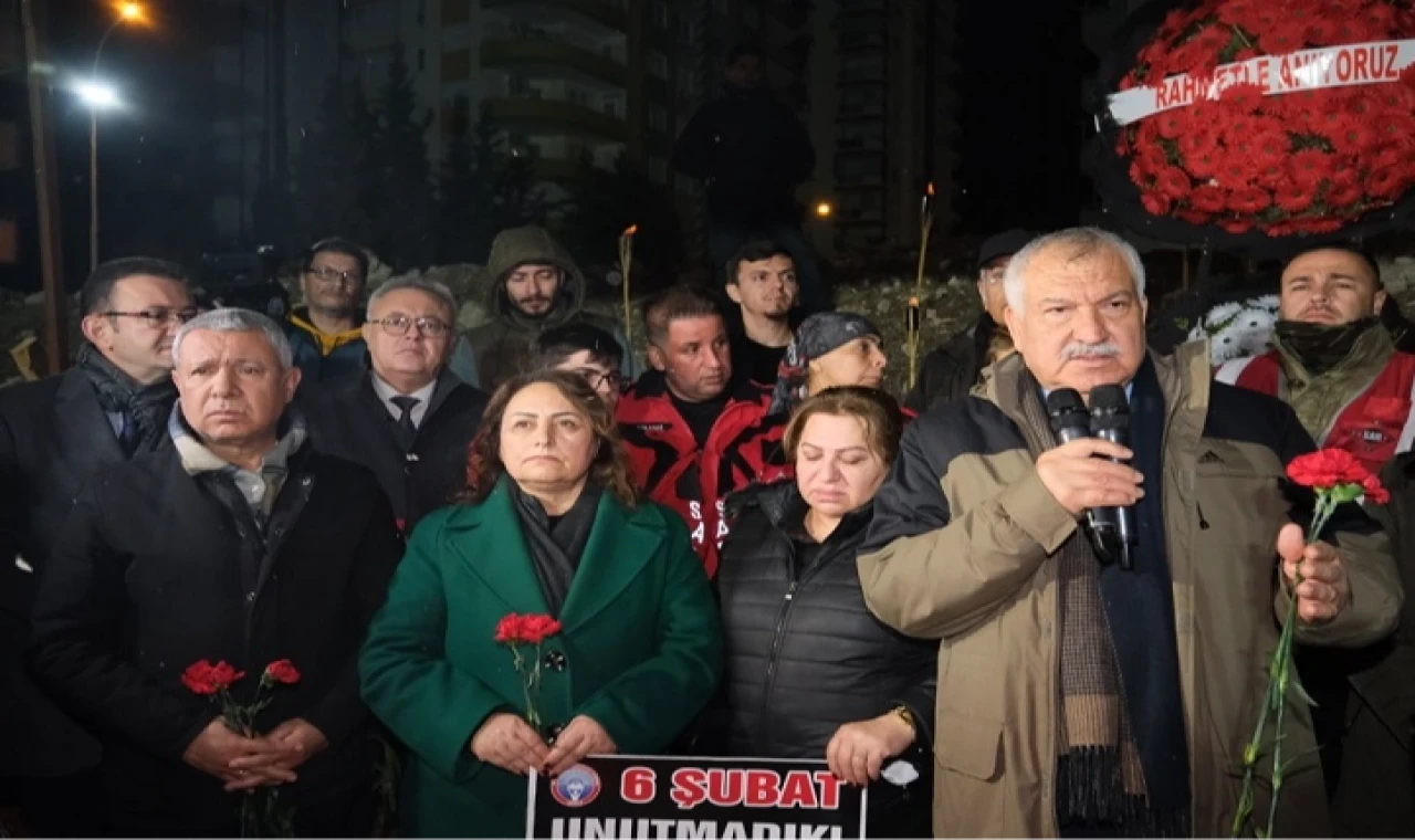 Adana 6 Şubat’ı unutmayacak