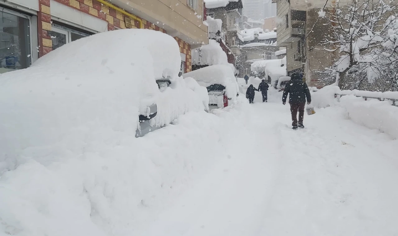 Artvin’de kar 217 köye ulaşımı kesti!
