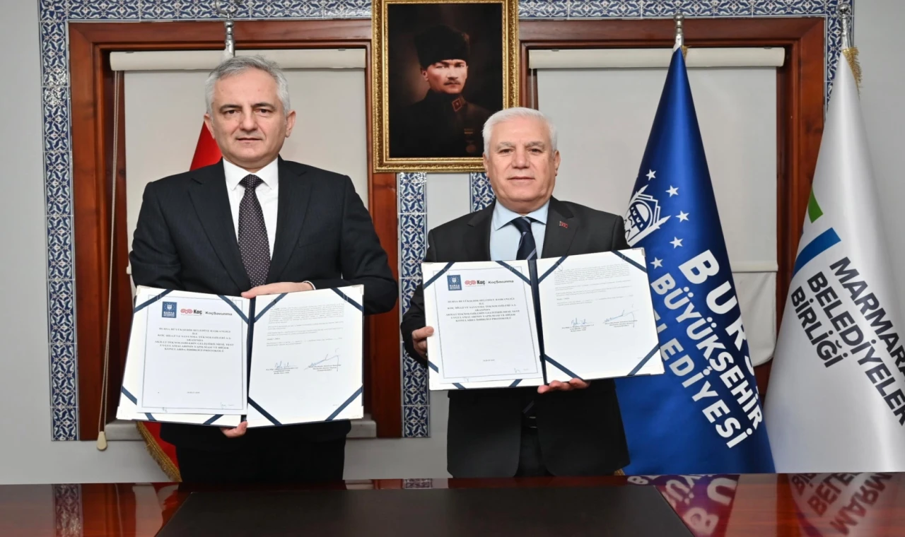 Bursa Büyükşehir’den teknolojik iş birliği