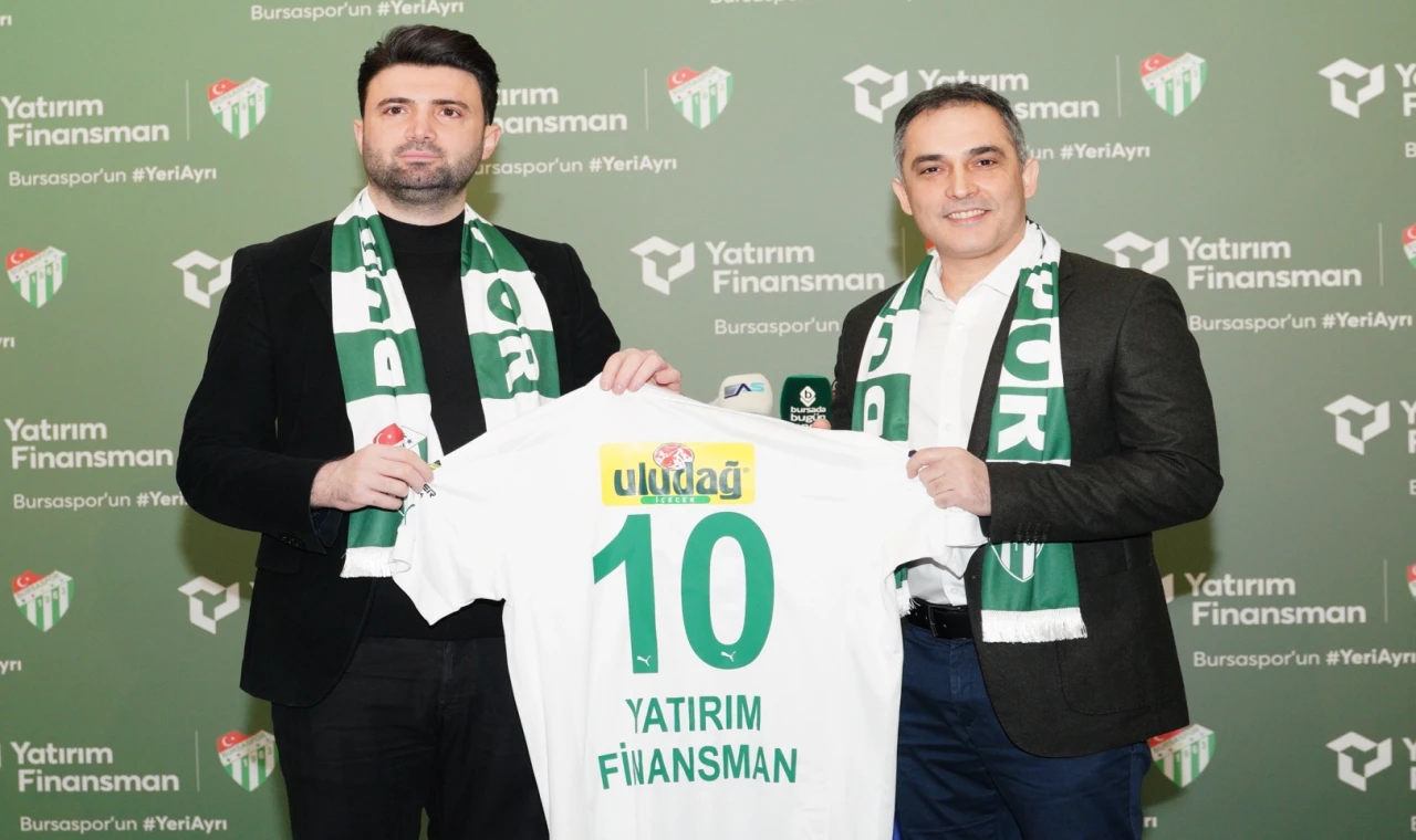 Bursaspor’a Yatırım Finansman’dan sponsorluk desteği