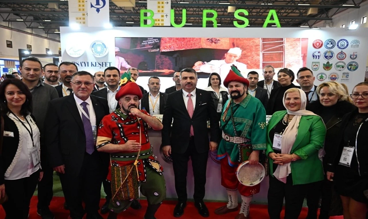 EMITT Fuarı’nda Bursa rüzgarı
