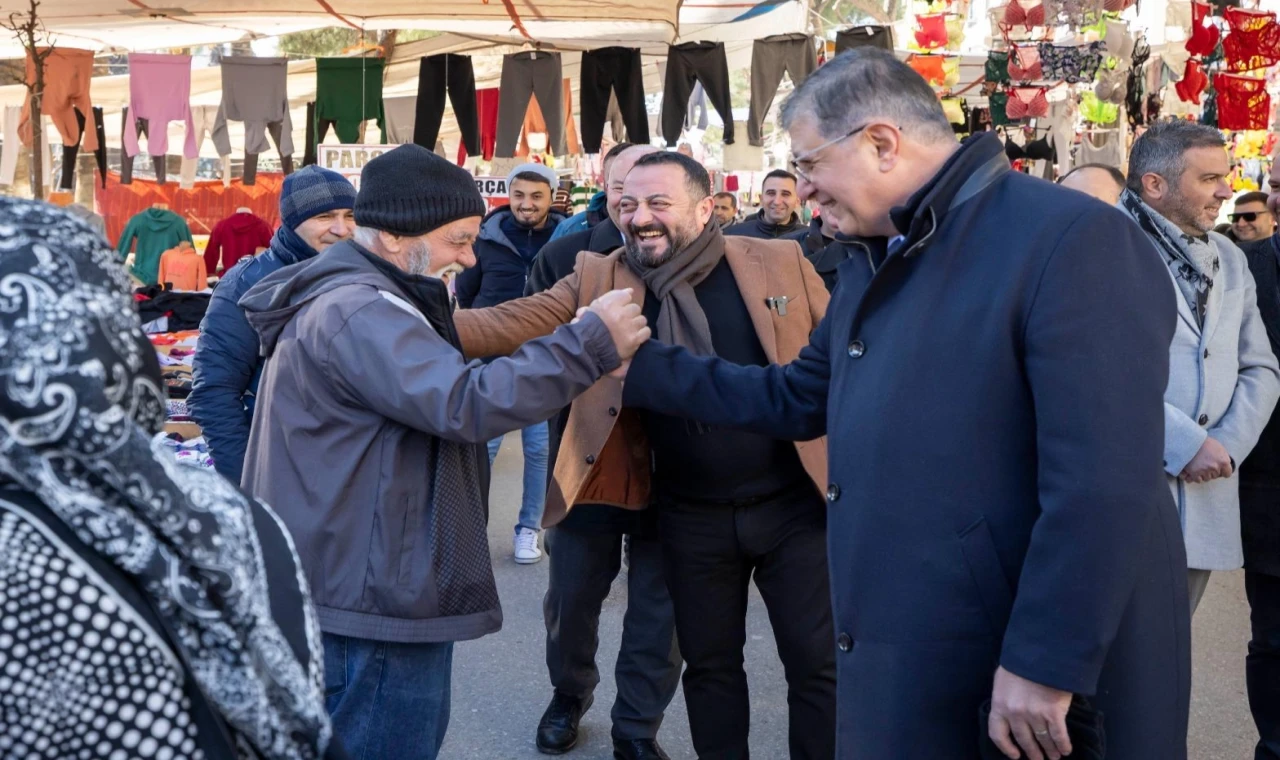 İzmir’de Başkan Tugay’dan Ödemiş çıkarması