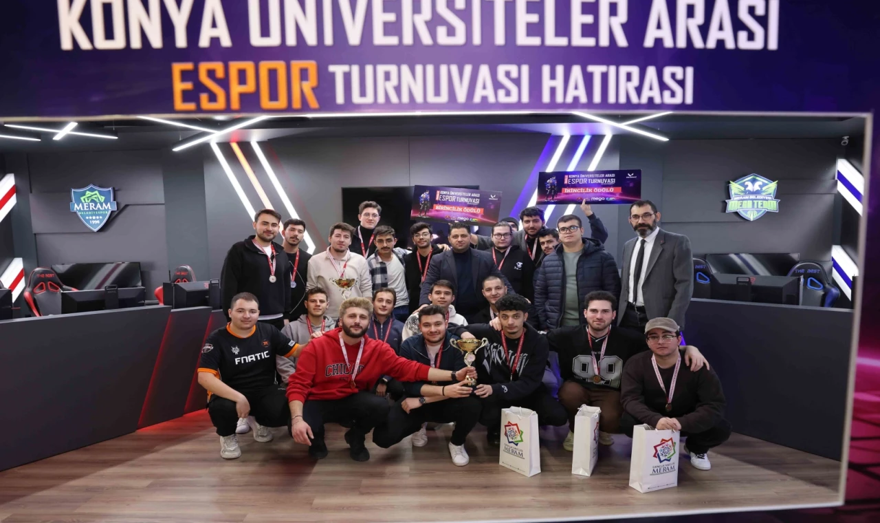 Konya Meram’da ilk ’e-spor’da renkli final