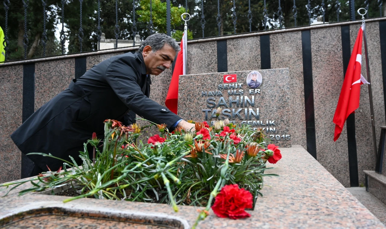 Bursa Gemlik’te şehitler unutulmadı
