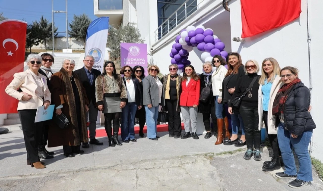 Bursa Mudanya’da kadınlar için tarihi adım
