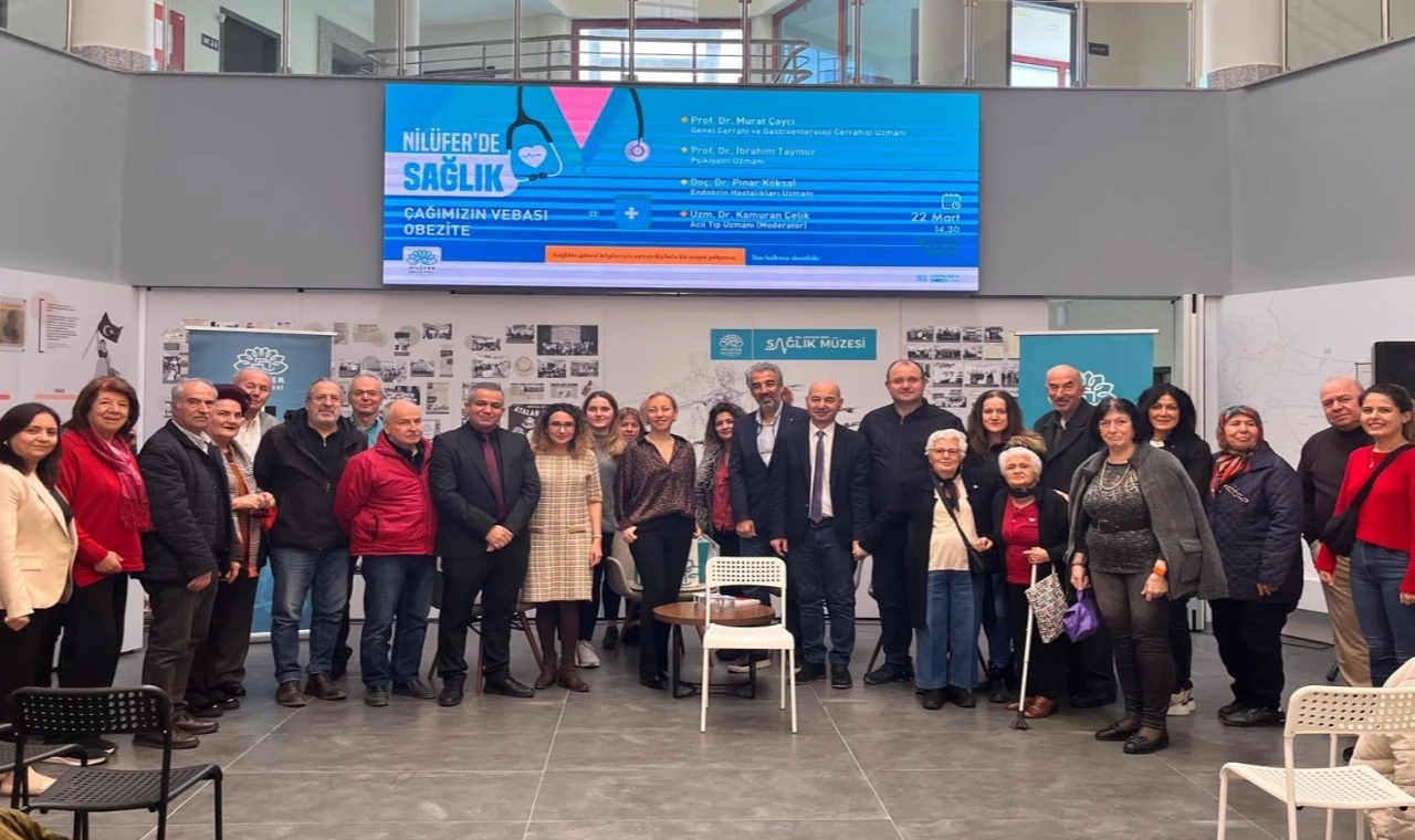 Bursa Nilüfer’de çağımızın vebası ’obezite’ konuşuldu