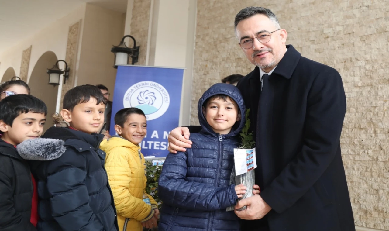 Bursa Teknik Üniversitesi’nden ilköğretime ‘Yeşil Vatan’ bilinci