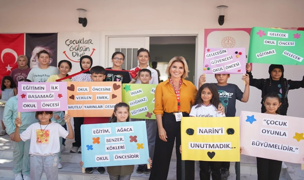 Gülben Ergen sözünü tuttu... Diyarbakır’a ’Narin Anaokulu’nu açıyor
