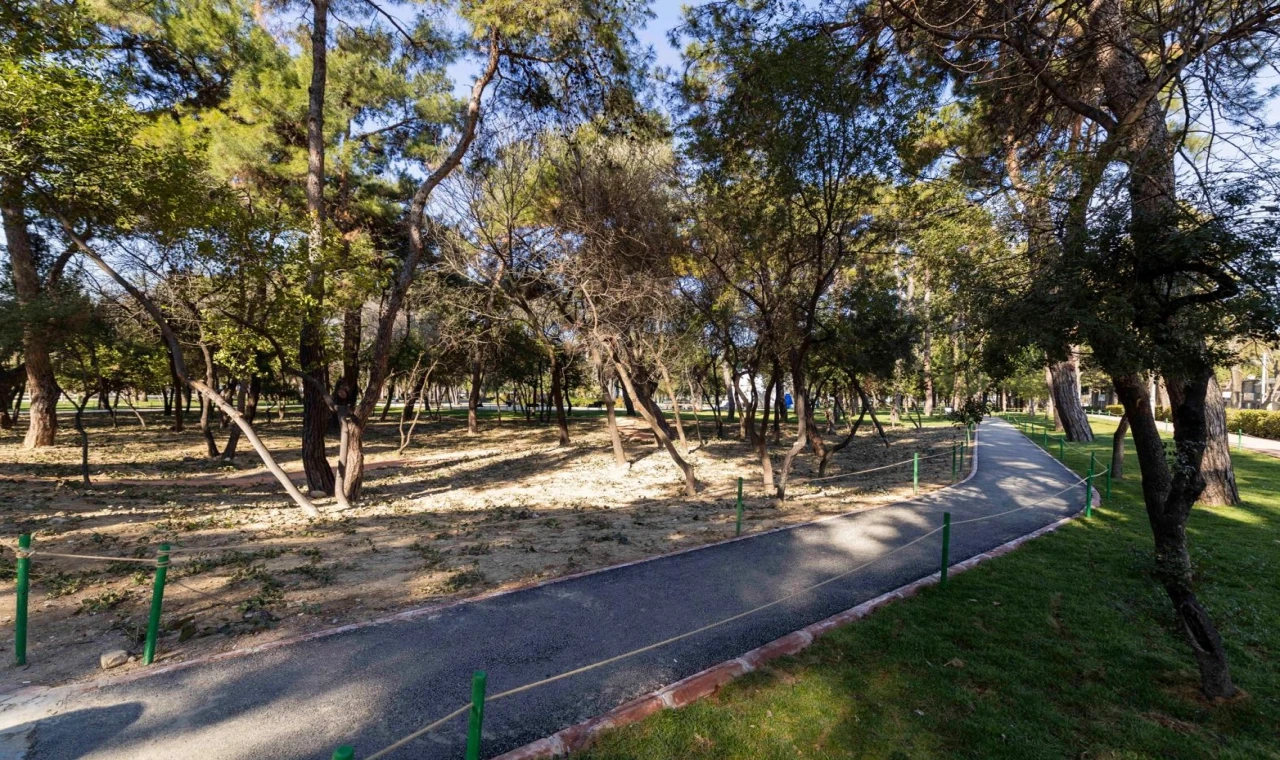 İzmir’de Hasanağa Bahçesi daha yeşil