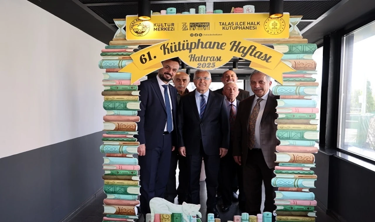 Kayseri Talas’ta ’Üreten Kütüphane’ buluşması