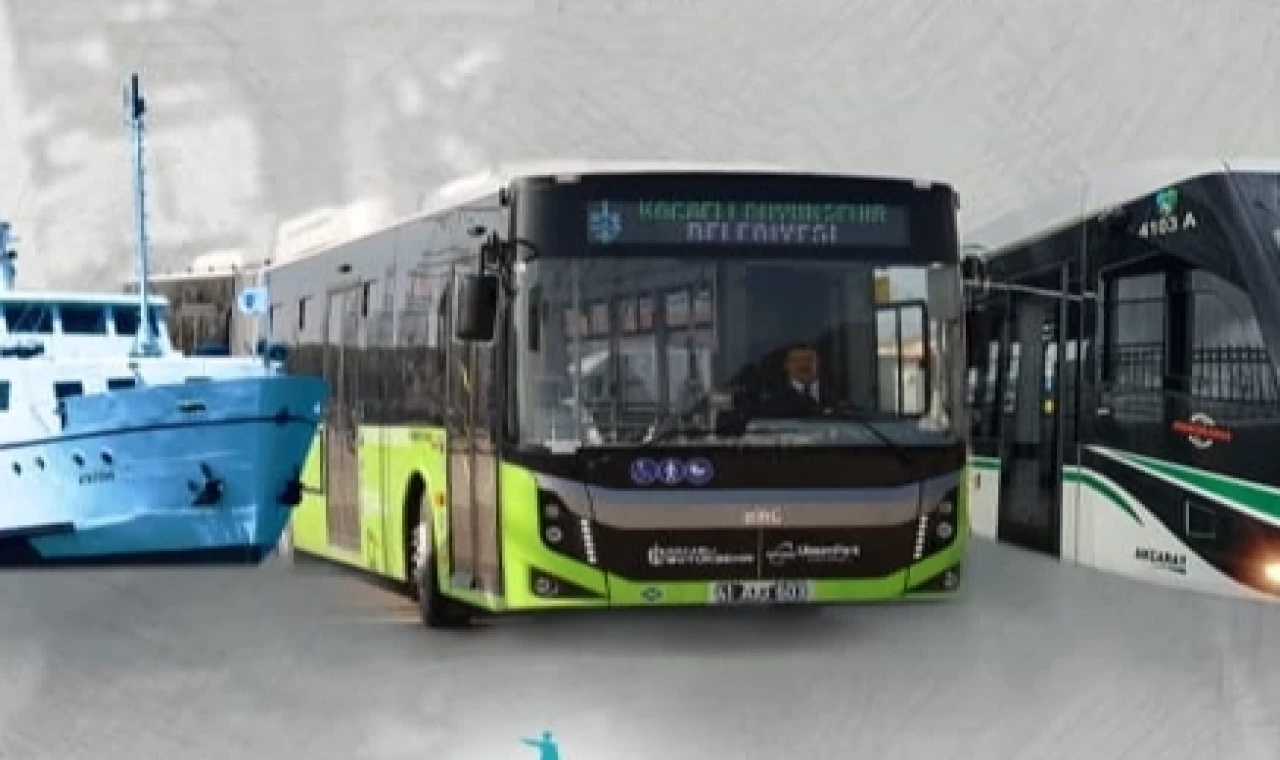 Kocaeli’de bayram boyunca ulaşım ücretsiz