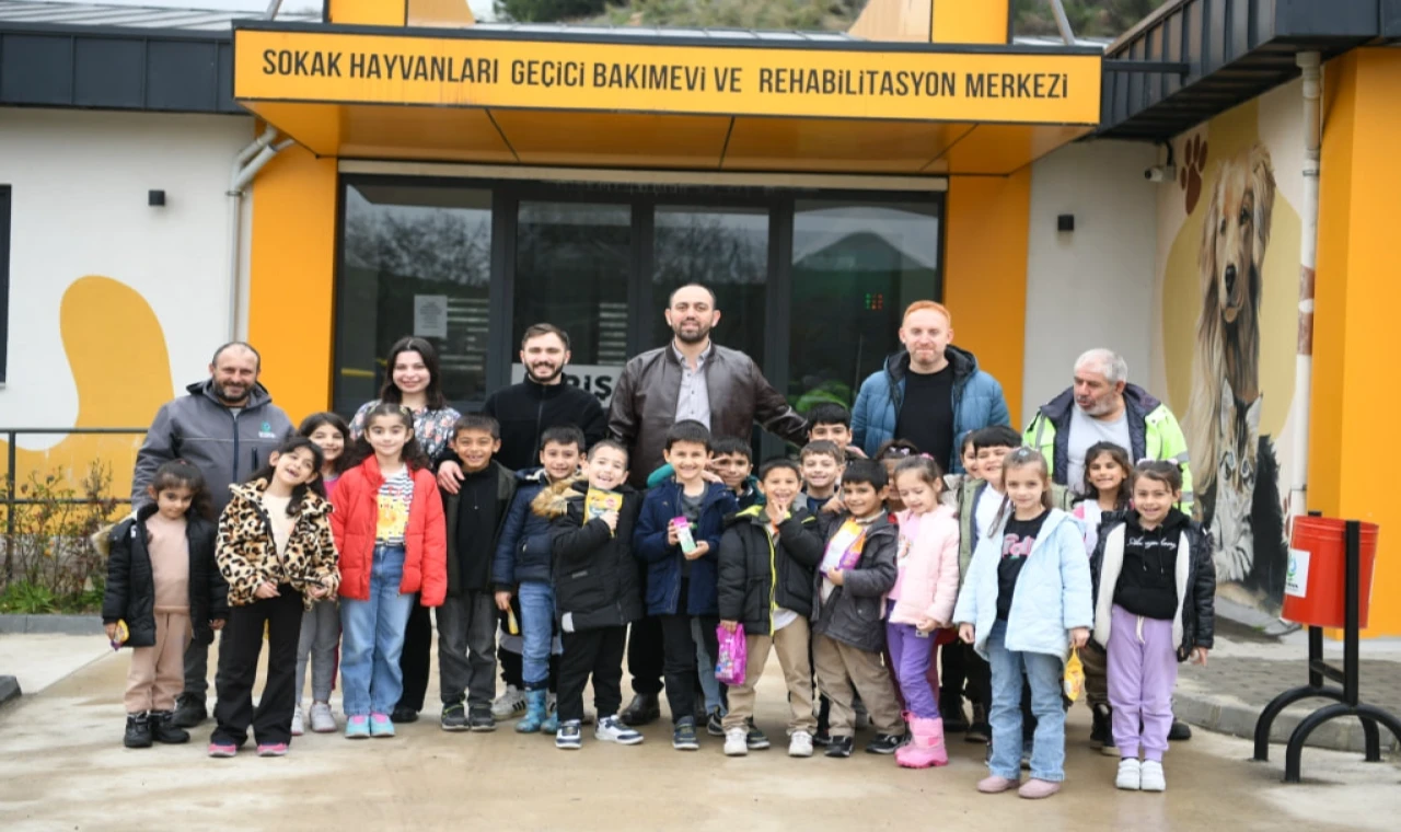 Kocaeli’de minikler, sevimli dostlarla buluştu