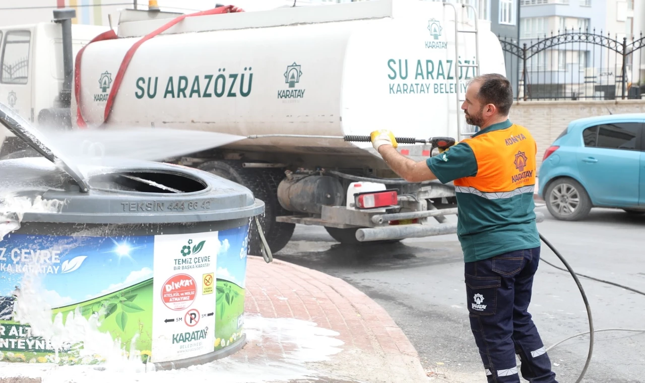 Konya Karatay’da bayrama tam hazırlık