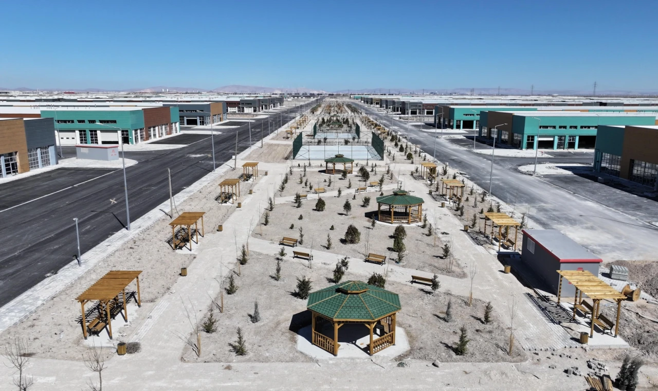 Konya’da yerel yönetim ve merkezi hükümetin ortak eseri... Sanayi Sitesi bu yıl tamamlanıyor