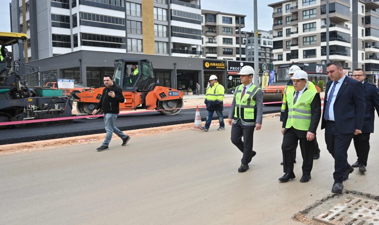 Nilüfer Balkan Mahallesi’ndeki o bulvar Bursa’ya örnek olacak