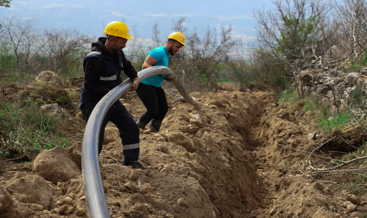 Sakarya Turgutlu’da yenilenen hatla kayıpsız ve kesintisiz su