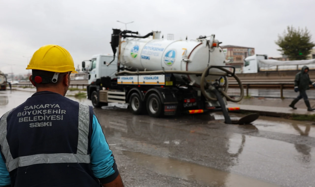 Sakarya’da SASKİ tatilde de teyakkuzda