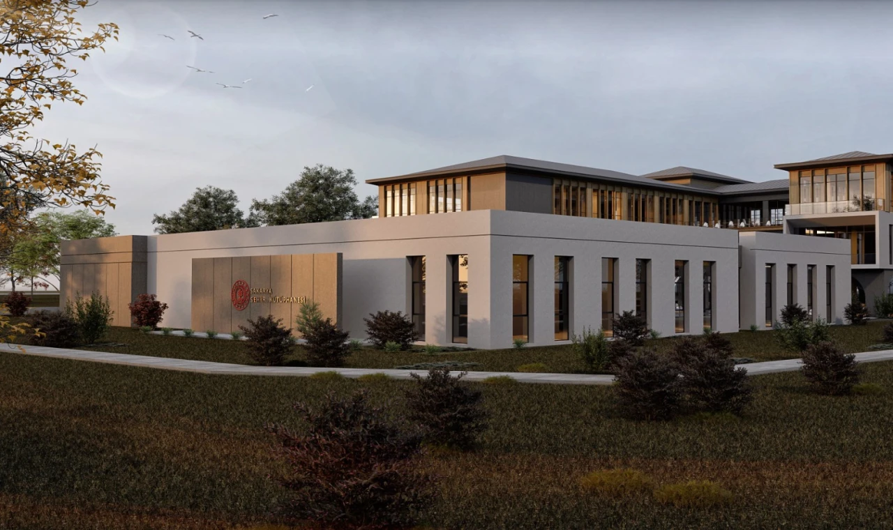 Sakarya’nın yeni Şehir Kütüphanesi işte böyle olacak