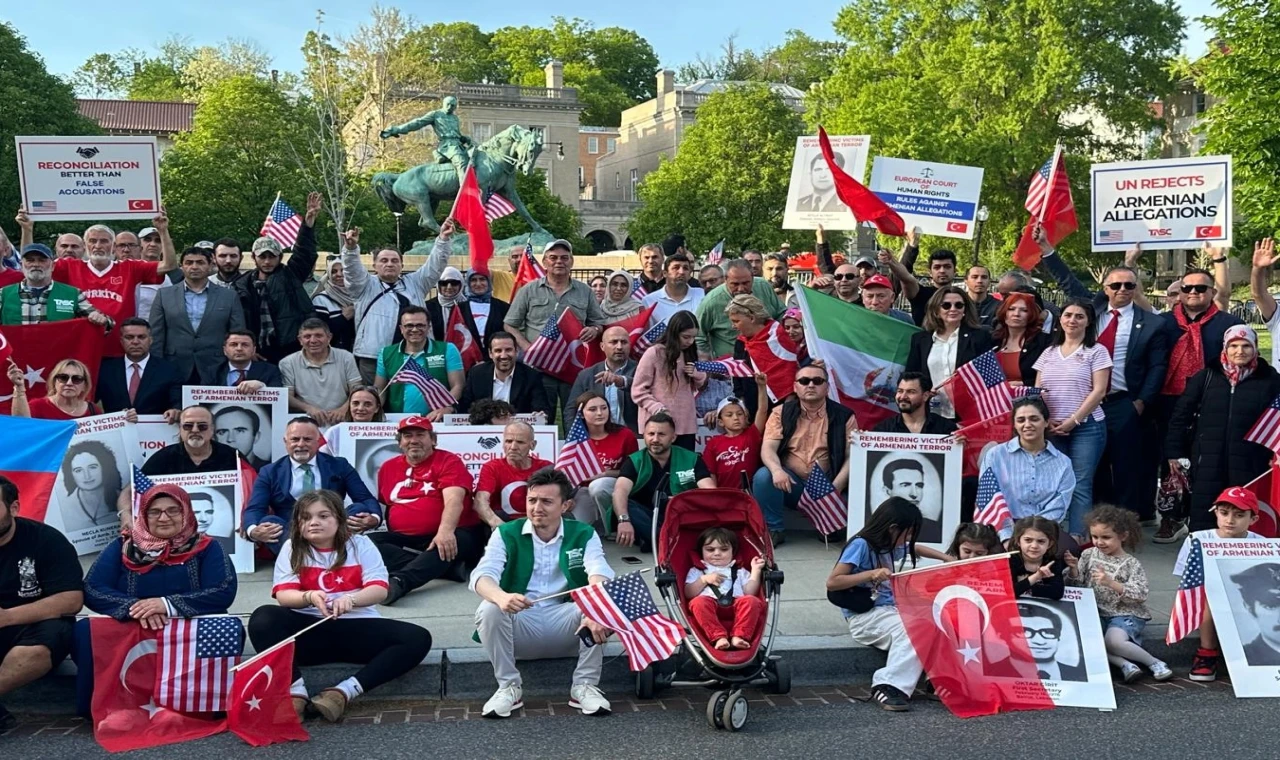 ABD’de Türklerden ’sözde soykırım’ tepkisi