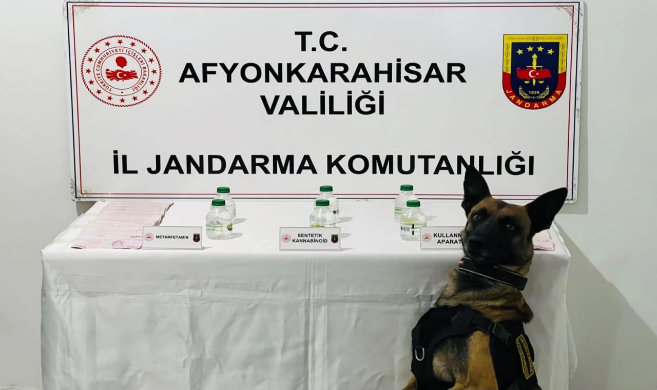 Afyon’da uyuşturucu operasyonu!