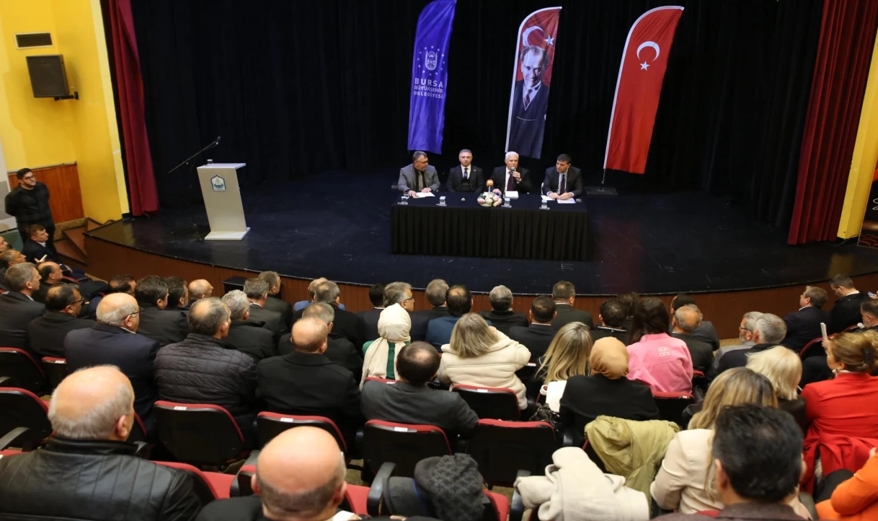 Bursa’da ’Başkan Bozbey Burada’ Piremir’de