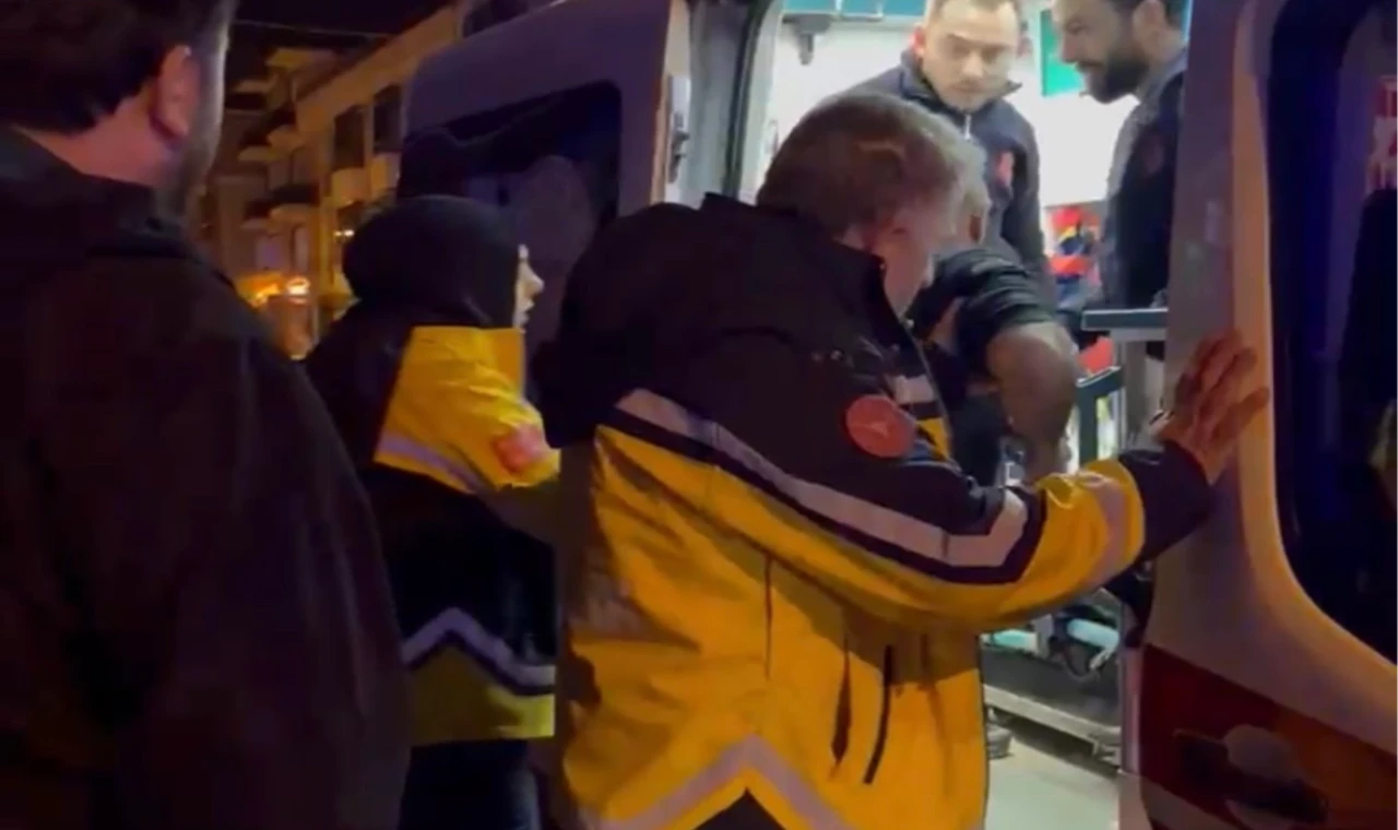 Düzce’de motosiklet yayaya çarptı