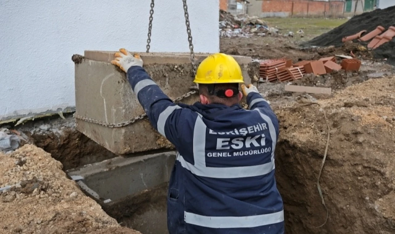 Eskişehir Büyükşehir’den yeni altyapı çalışması