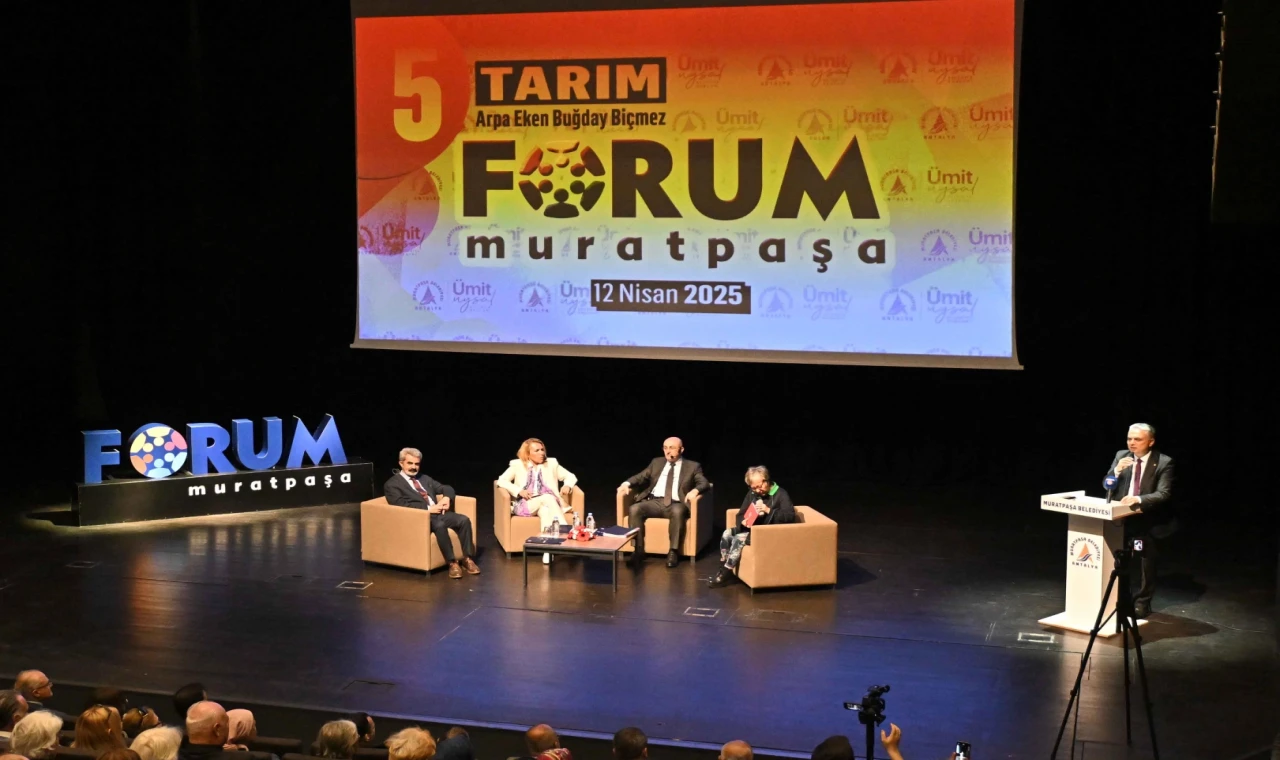 Forum Muratpaşa’da tarımın yol haritası belirlendi