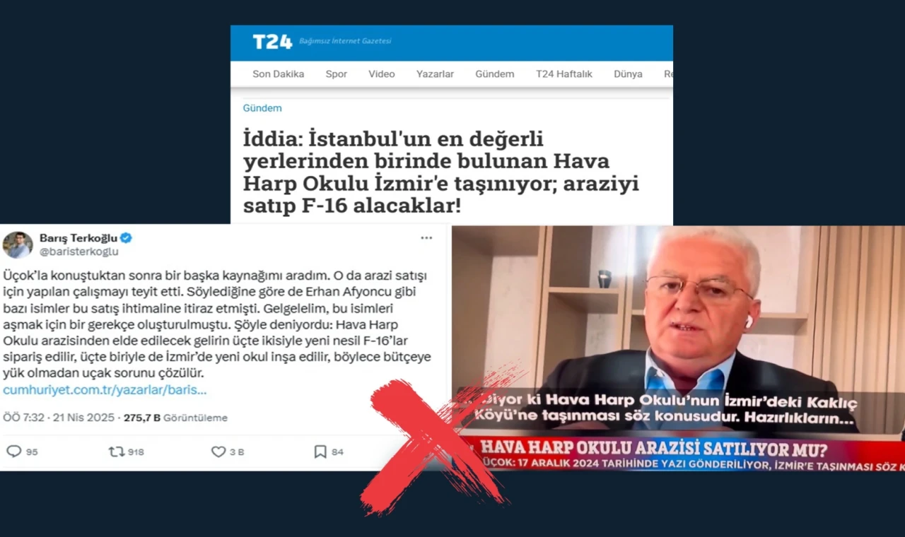 ’Hava Harp Okulu İzmir’e taşınacak’ iddialarına açıklama