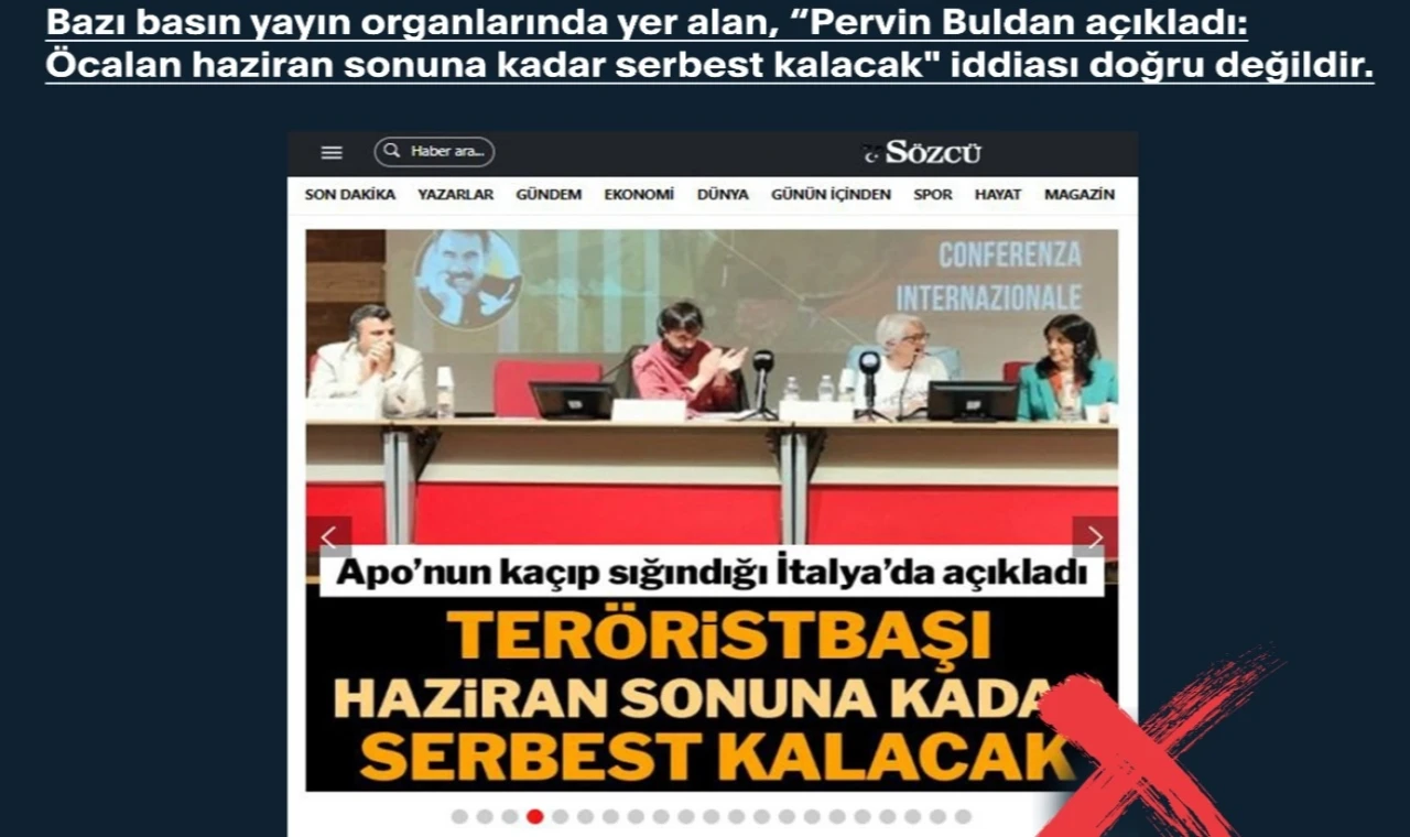 İletişim: TC Devleti’nin herhangi pazarlığı yoktur!