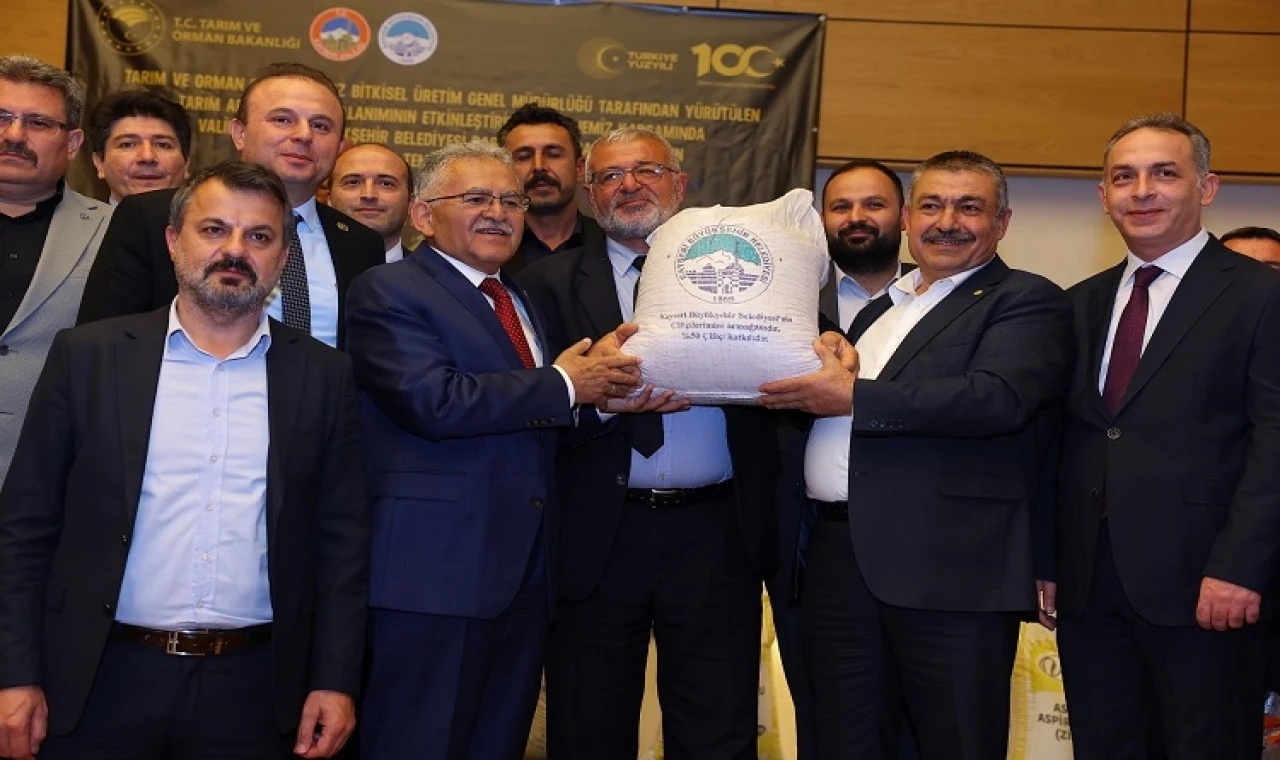 Kayseri Büyükşehir’den tarıma dev katkı