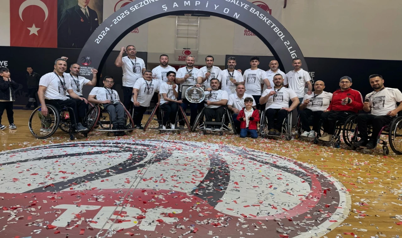 Malatya’da Tekerlekli Basketbol Takımı 1. lige yükseldi