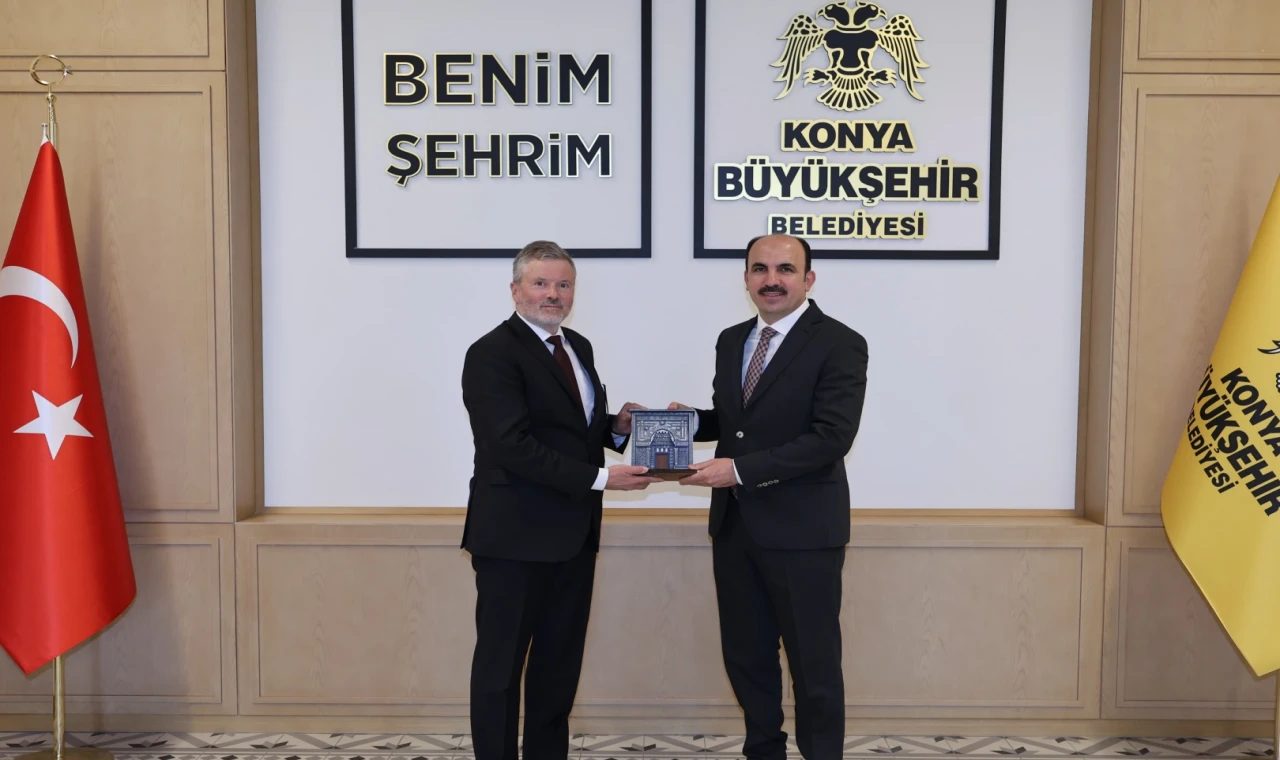 Norveç Ankara Büyükelçisi’nden Konya’ya ziyaret