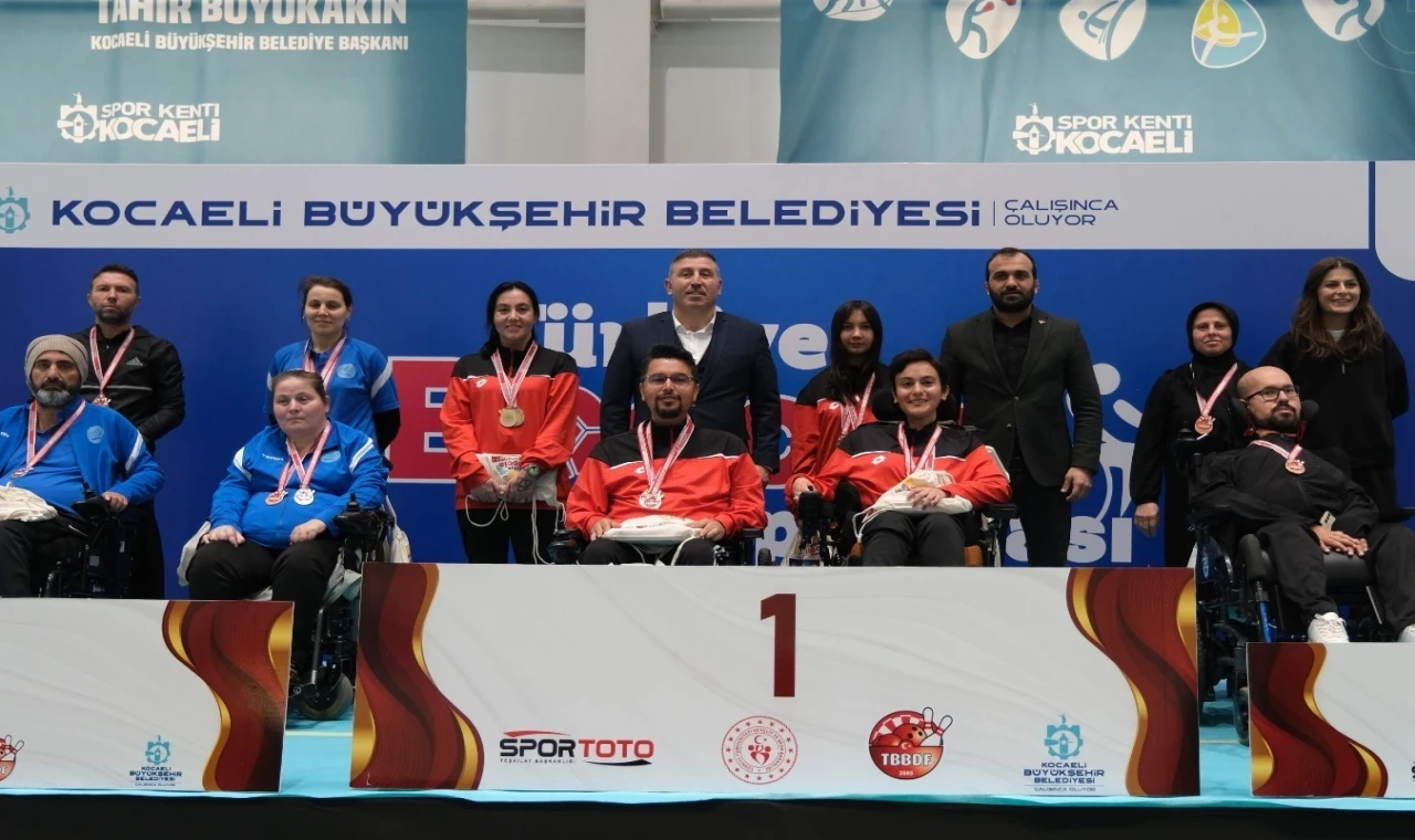 Türkiye Boccia Şampiyonası’nda Kocaeli rüzgarı