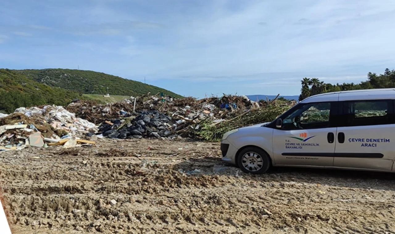 Urla’daki çevre kirliliğine 3,7 milyon TL ceza!