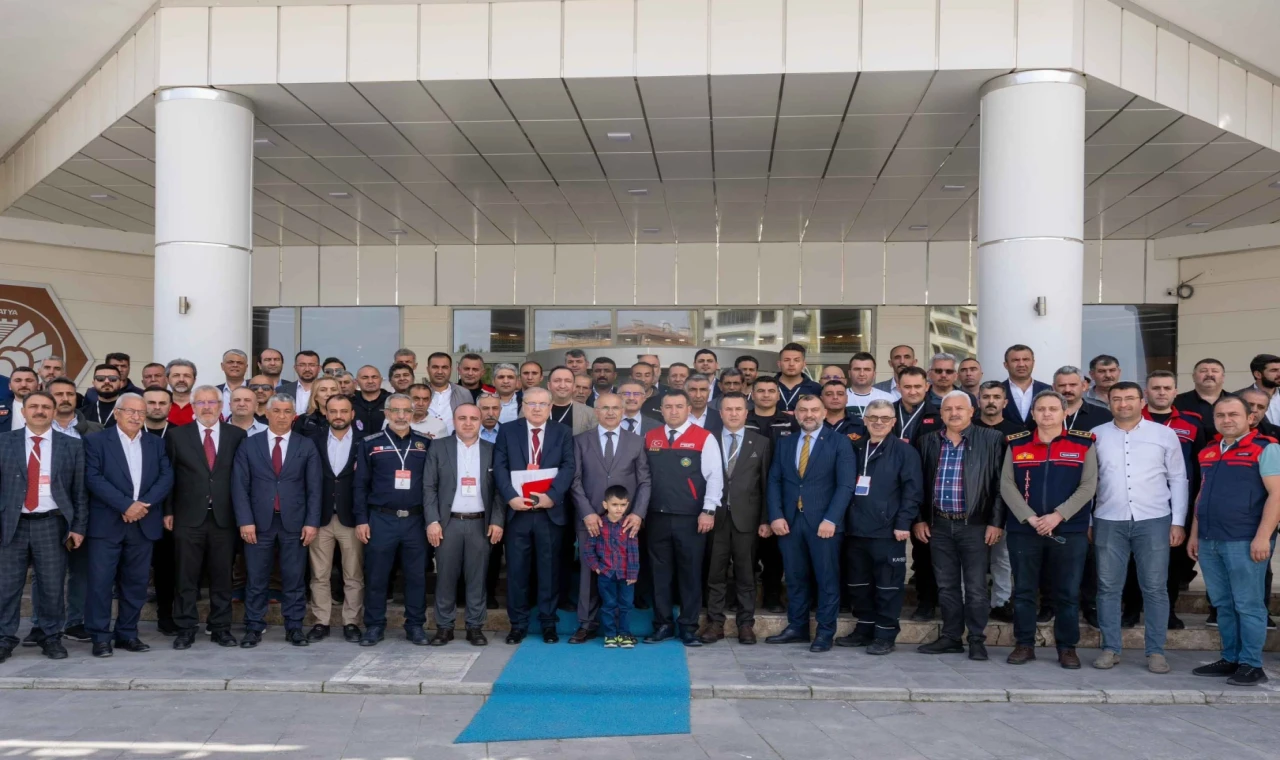81 ilin itfaiyecileri Malatya’da toplandı