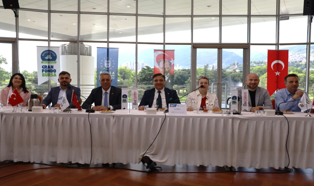 Bursa’da pedallar Gran Fondo için dönecek