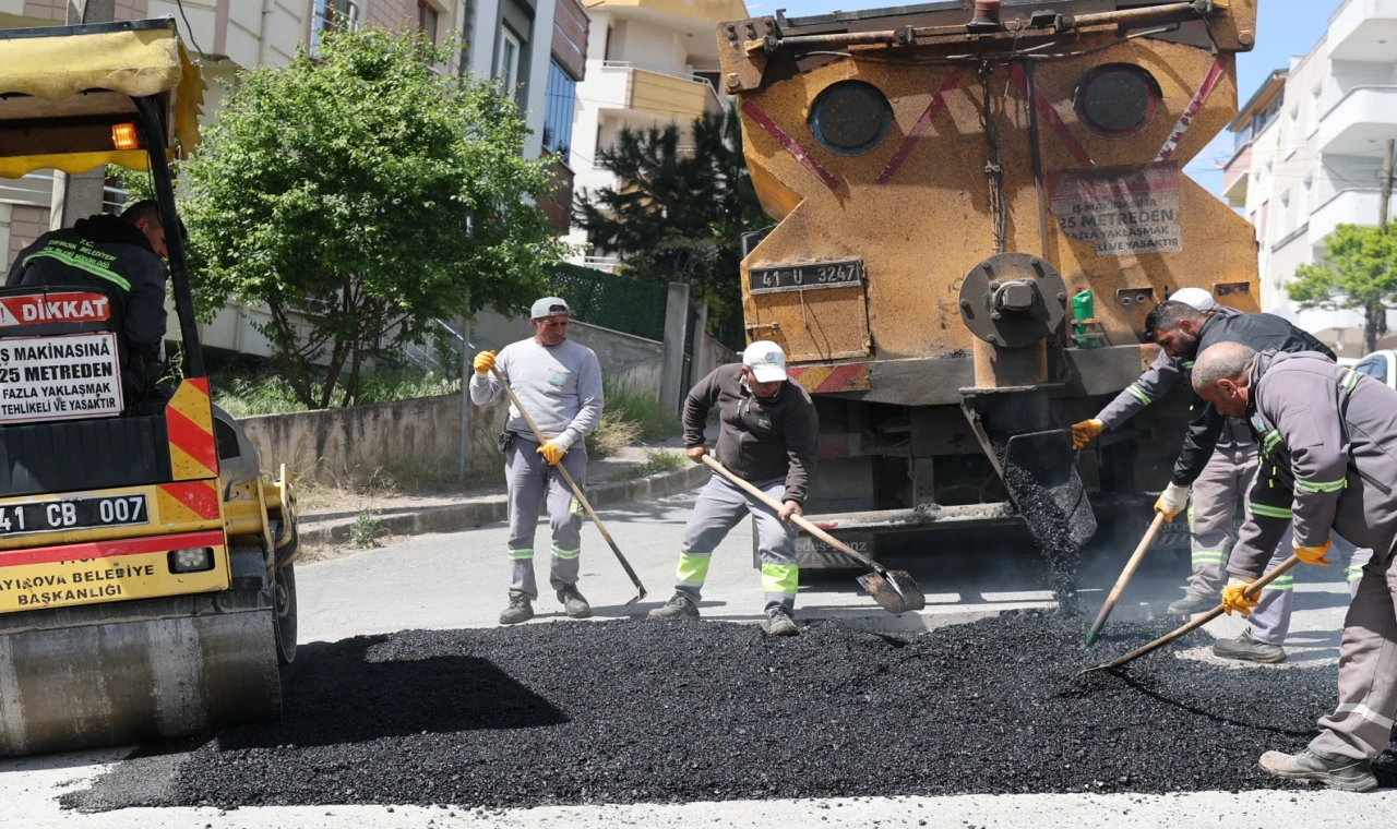 Kocaeli’de ekipler yol konforu için harekette!