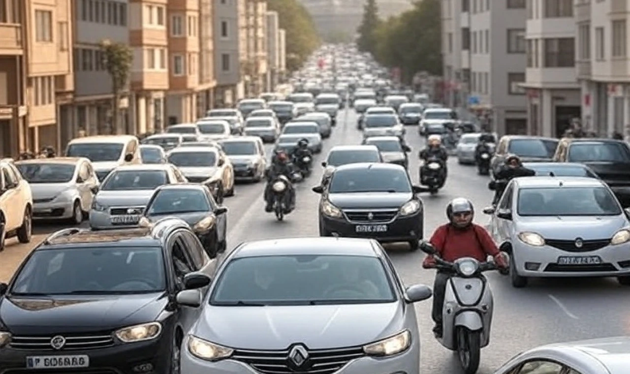 210 bin 295 taşıt daha trafiğe eklendi... Mayıs’ta motosiklet ve otomobil öne çıktı